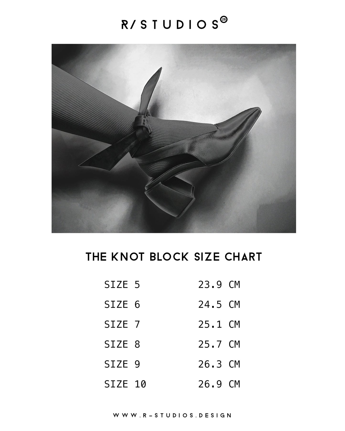 THE KNOT BLOCK in Oxford Blue