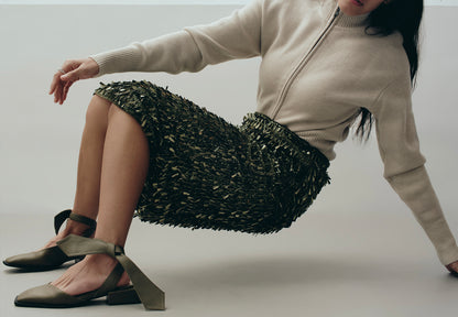 THE TAB SLINGBACK in Artichoke