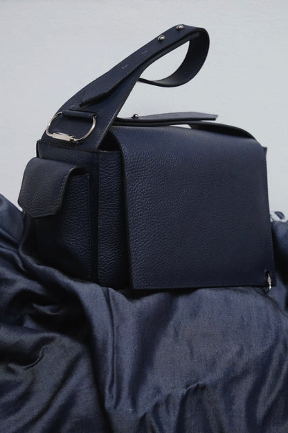 The Memory Bag in Oxford Blue