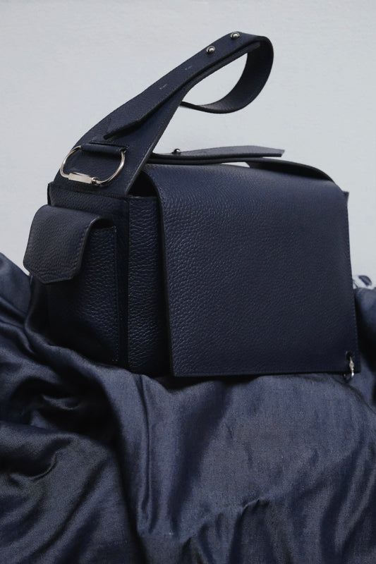 The Memory Bag in Oxford Blue