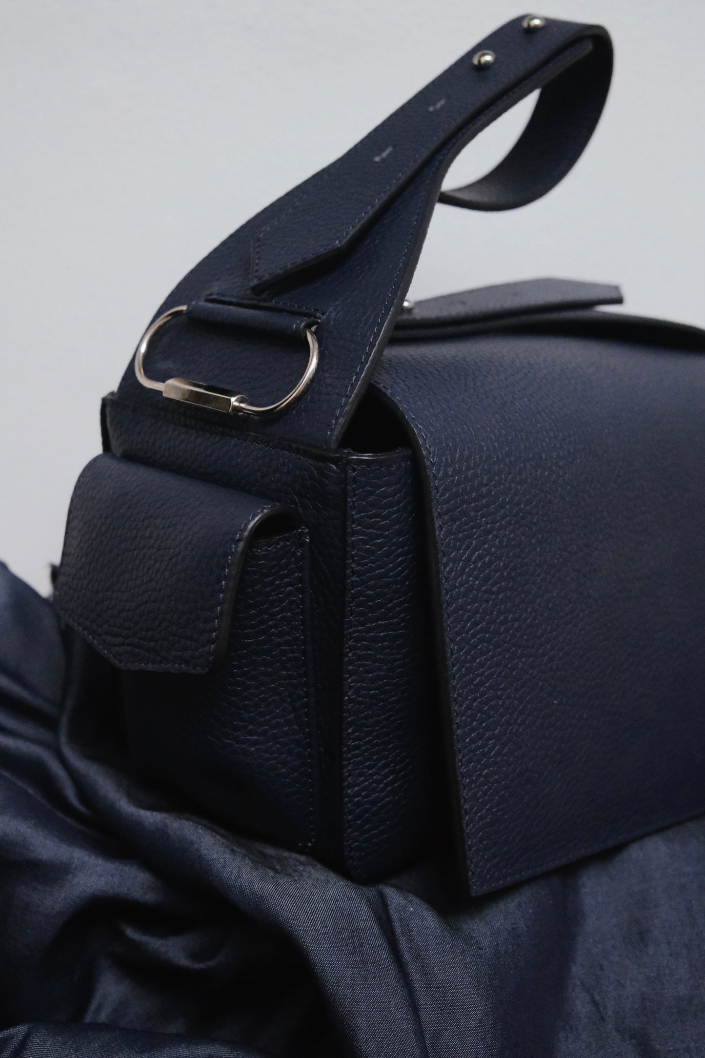 The Memory Bag in Oxford Blue