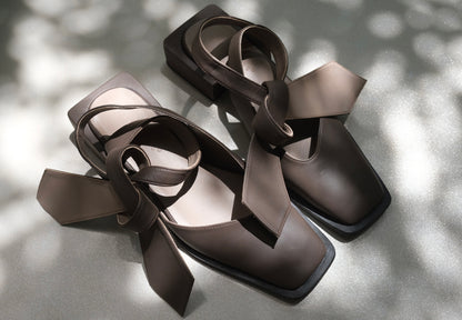 THE TAB SLINGBACK in Cocoa
