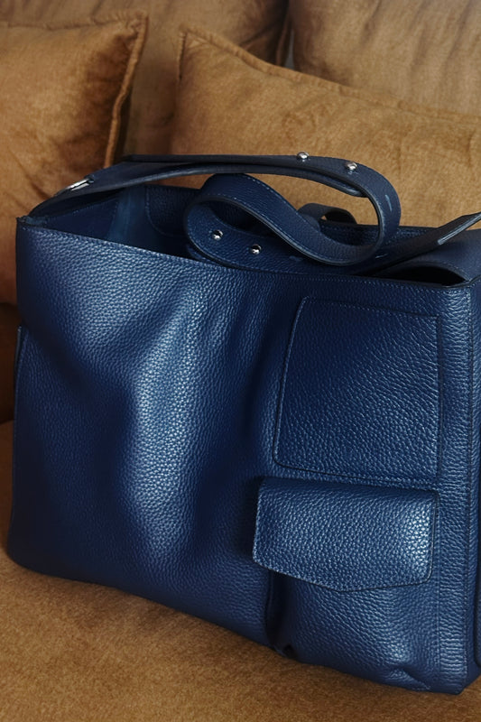 The 444 Carryall in Oxford Blue