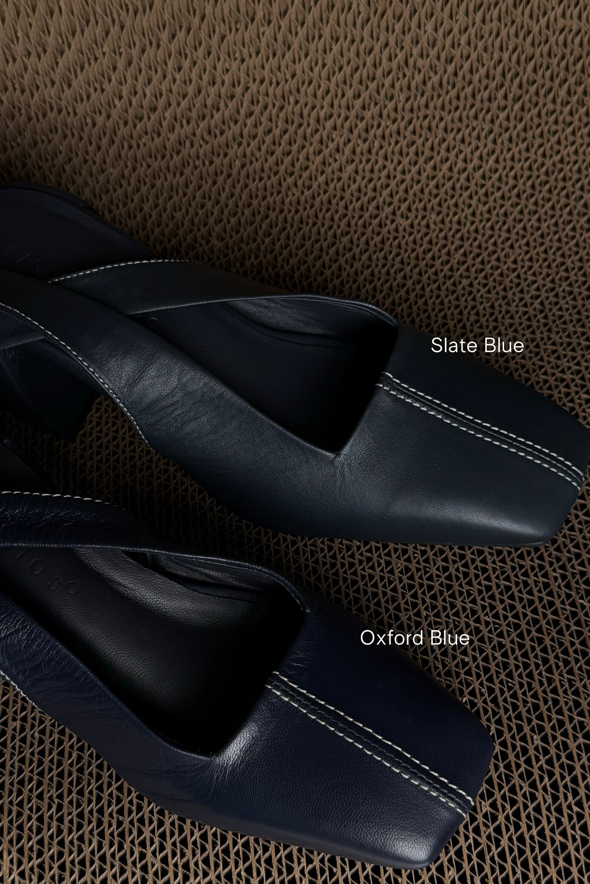THE KNOT BLOCK in Slate Blue