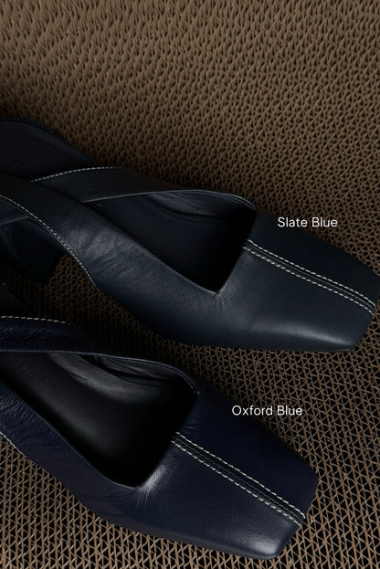 THE KNOT BLOCK in Slate Blue
