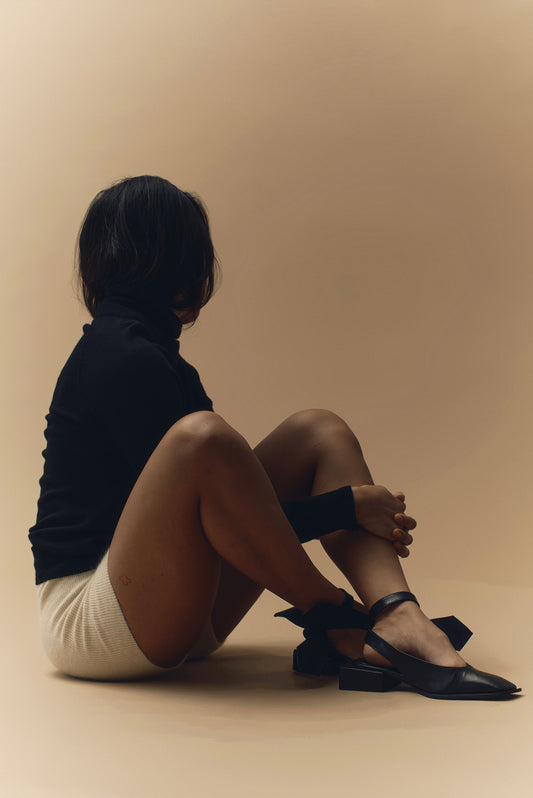 THE TAB SLINGBACK in Ink
