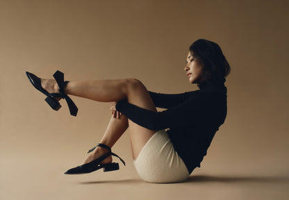 THE TAB SLINGBACK in Ink